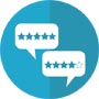 user ratings icon