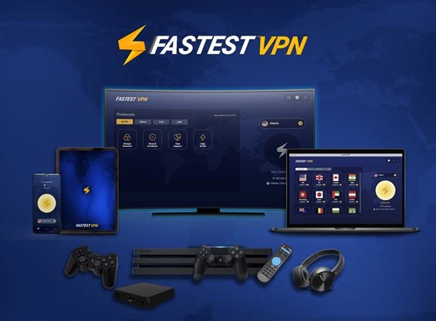 FastestVPN user interface